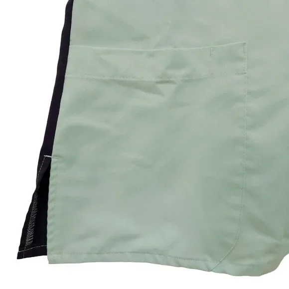 Grey's Anatomy Scrub Top Womens XXS Green V-Neck Short Sleeve Active Uniform - Picture 8 of 9